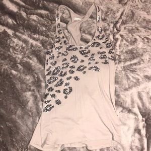 EXPRESS CHEETAH SEQUIN TANK